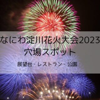 なにわ淀川花火大会2023穴場はどこ？おすすめ５選！展望台やレストラン公園など｜＊どこいこ＊