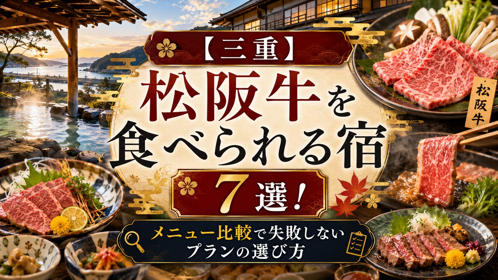 松阪牛が食べられる宿
