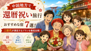 還暦祝い旅行 三世代 東北